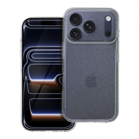 Viedtālruņa aizmugurējais vāciņš Apple iPhone 17 Pro un citiem modeļiem Clear Blink - Caurspīdīga
