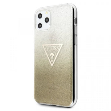 Viedtālruņa aizmugurējais vāciņš Guess GUHCN61SGTLGO [APPLE]