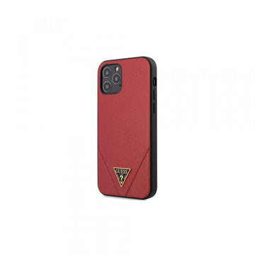 Viedtālruņa aizmugurējais vāciņš Guess GUHCP12LVSATMLRE [APPLE]