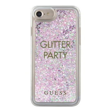 Viedtālruņa aizmugurējais vāciņš Guess GUHCP7GLUQPU [APPLE]