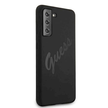 Viedtālruņa aizmugurējais vāciņš Guess GUHCS21LLSVSBK [SAMSUNG]
