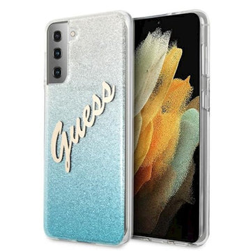 Viedtālruņa aizmugurējais vāciņš Guess GUHCS21LPCUGLSBL [SAMSUNG]