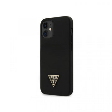Viedtālruņa aizmugurējais vāciņš Guess GUHCP12LLSTMBK [APPLE]