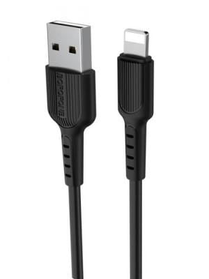 Kabelis Borofone Lightning USB-A 12W 1m
