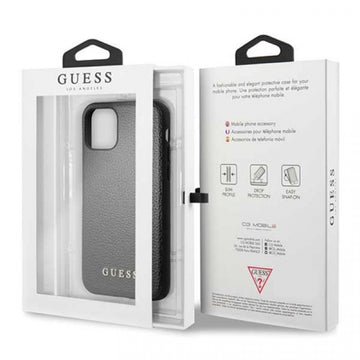 Viedtālruņa aizmugurējais vāciņš Guess GUHCN65IGLBK [APPLE]