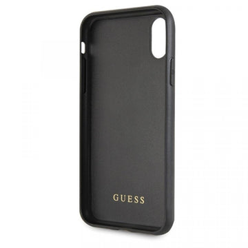 Viedtālruņa aizmugurējais vāciņš Guess GUHCPXTGGPBK [APPLE]