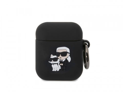 Austiņu apvalks Apple Airpods 1/2 - Melna