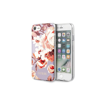 Viedtālruņa aizmugurējais vāciņš Guess GUHCI8PCUTRFL02 [APPLE]